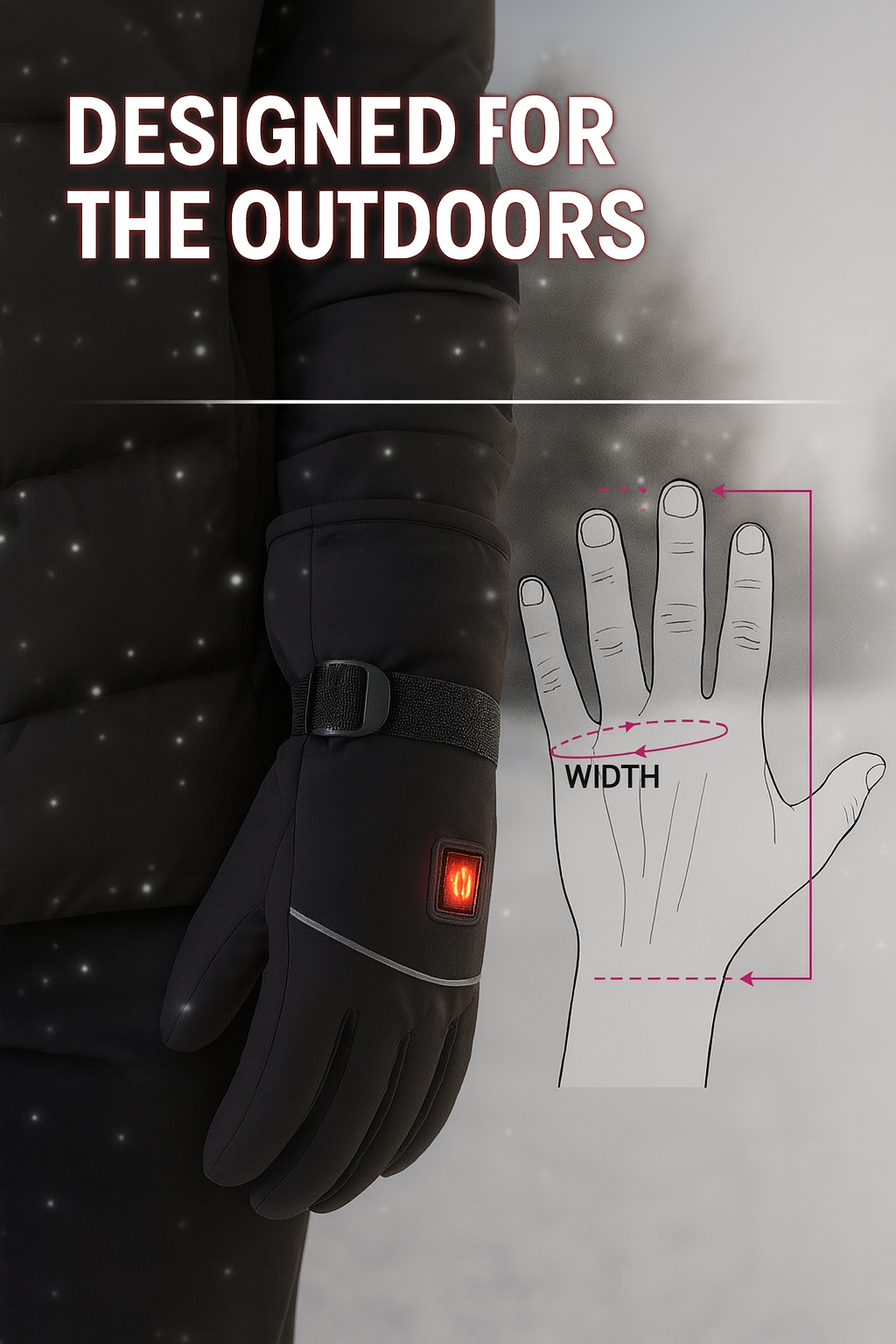 Cozy Heated Winter Gloves