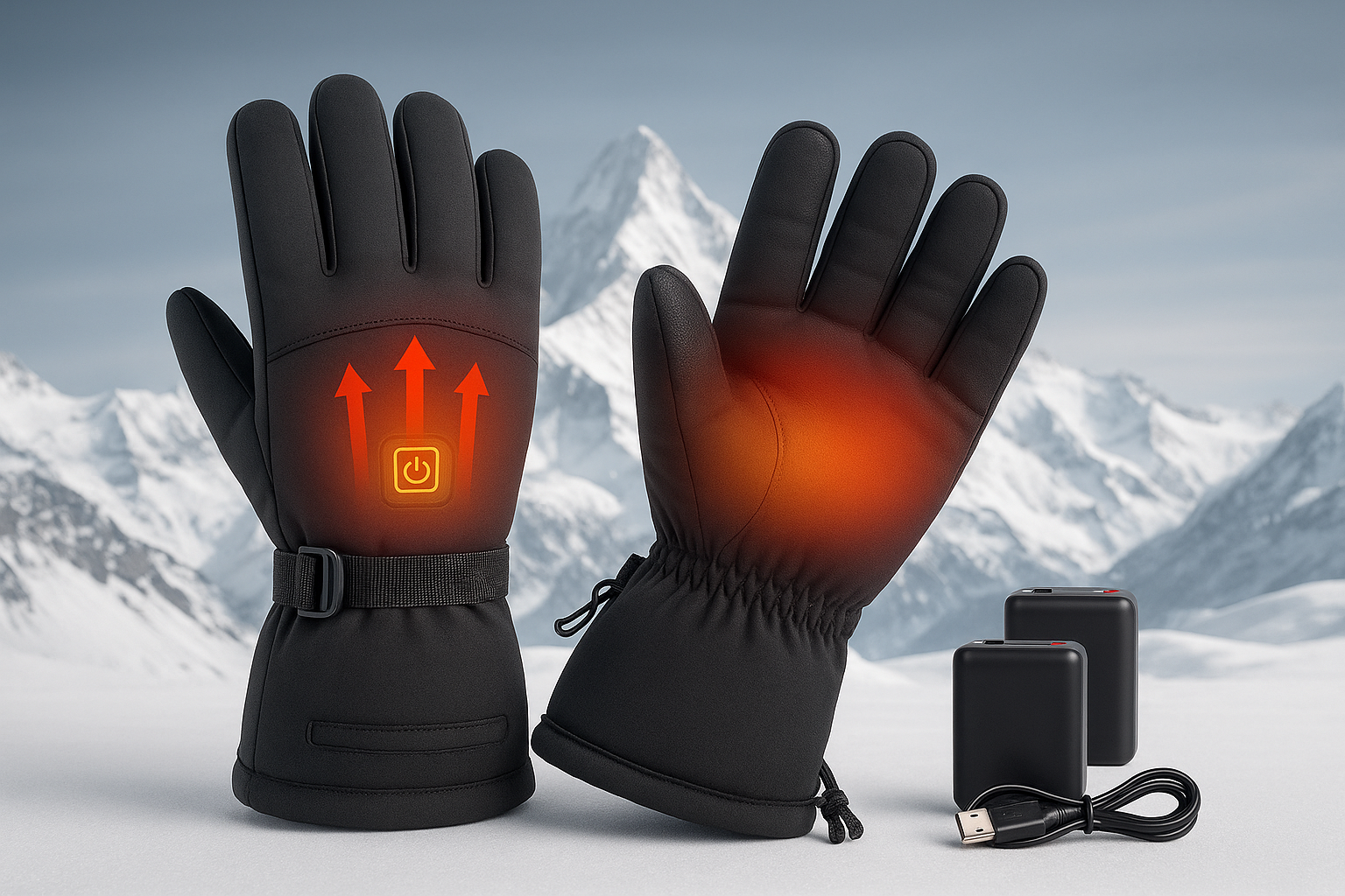 Cozy Heated Winter Gloves